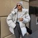 Padded Jacket Autumn And Winter European And American New Padded Jacket Women's Loose Padded Jacket Loose Coat Top_ecoleips.com