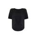 White Cotton Short-Sleeved T-Shirt With Straight Shoulders, Designed In A Trendy, Internet-Famous Style Featuring Cutout_ecoleips.com