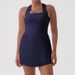Spring Summer Anti Exposure Short Sleeve Jumpsuit Tennis Skirt Pleated Running Golf Sports Skirt Fashion Yoga Women's Clothing_ecoleips.com