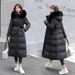 Women's Clothing Winter New Cotton Jacket Large Fur Collar Medium Length Slim Belt Slim Temperament Down Cotton Jacket Women's Jacket_ecoleips.com