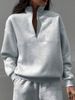 Women's Casual Loose Collar Sweatshirt European American Style Fall Winter New Arrival For Independent Websites_ecoleips.com