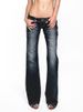 Women's European American Retro Low Rise Flared Jeans Y2K Street Style Slim Fit Autumn Washed Casual Cotton Polyester_ecoleips.com
