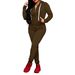 European And American Cross Border Spot Long Sleeved Sweatshirt Jacket Paired With Trousers Women's Two Piece Set, New Spring Style._ecoleips.com