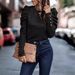 2025 European And American Women's Clothing Autumn/Winter New High-Elastic Cashmere Round Neck Slim_ecoleips.com