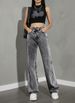 Classic Straight-Leg Jeans – Mid-Rise Washed Denim Pants – Casual & Office Wear_ecoleips.com