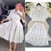 Women's Modest Abaya Dress Muslim Style Two Piece Set With Rhinestones Plus Size Blouse Shirt_ecoleips.com