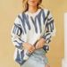 Oversized Stripe Knit Sweater For Women – Cozy & Stylish Pullover (7 Colors) | Soft Acetate-Polyester Blend, Relaxed Fit, Unisex Appeal_ecoleips.com