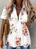 2025 Europe And The United States Summer New Women's Casual Fashion Printed Shirt Button-down Shirt Cardigan Woman_ecoleips.com