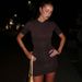 Talenza Elegant Ruched Mini Dress Women's Fashion Solid Vintage Brown Bodycon Sexy Dress Summer High Waist Party Y2k Women Dress_ecoleips.com