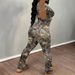 Women's Clothing Casual Fashion Random Printing Short Sleeved T Shirt Trousers Women's Suit_ecoleips.com