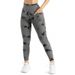 Women's Clothing Seamless Tie-dyed Peach Hip Yoga Pants Pocket Fitness Pants High Waist Sports Tight Pants_ecoleips.com