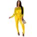 Women's Clothing Style Women's Velvet Jumpsuit One Shoulder Bat Sleeve Elastic Waist Belted Hot Style For Formal & Casual_ecoleips.com