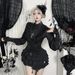 Ice Feel Striped Satin Shirt CF25204 Summer Style for Subcultures Exquisite Craftsmanship Versatile Comfortable Long Sleeves Women's Top_ecoleips.com