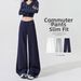 Women's Low-Waisted Loose Flow Casual Pants Spring/Summer 2026 Wide Leg Yoga Sports Sweatpants_ecoleips.com