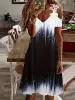 Women's Strapless Lace Bat Sleeve Dress, Print Skirt 2024_ecoleips.com