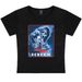 Skeleton Selfie Heart Y2K Baby Tee American Halloween Top_ecoleips.com
