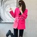 2026 Spring And Autumn New Women's Jacket, Popular Style, Elegant, Casual, Slim-Fit, Slimming, Student Blazer For Women_ecoleips.com