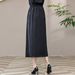 Simple Temperament Elegant Fashion Chinese Black Dress_ecoleips.com