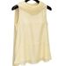 French Streamer Collar Sleeveless Top, Thin And Versatile Age-reducing Commuter Style Yellow 2026 Summer New Niche Women's Clothing_ecoleips.com