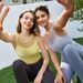 Women's Clothing Autumn And Winter New Sports Bra Shockproof One Piece Cup Bra Fitness Yoga Clothes Two Piece Vest Top_ecoleips.com