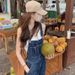 Sweet Spicy Girl Dopamine Knitted Halter Neck Camisole Women's High-End Summer Outerwear Short Backless Sleeveless Top_ecoleips.com