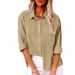 Temperament Commuter Women's Casual Loose Long Sleeve Women's Shirt_ecoleips.com