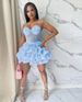 Women's Clothing Sexy Slim Fit Hot Diamond Elastic Suspender Cake Skirt Tutu Skirt_ecoleips.com
