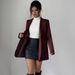 Elegant Long Sleeve Blazer For Women – Premium Office Wear, Fall & Winter Business Casual Jacket_ecoleips.com