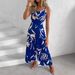 Summer Fashionable Backless Wide Leg Jumpsuit For Women European And American Style_ecoleips.com