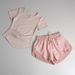 Women's Clothing Fitness Suit Quick Drying Short Sleeved Sexy Morning Jogging Training Sportswear Professional High End Fashion Yoga Clothes_ecoleips.com