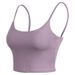 European And American Fashion Sexy Fitness Camisole Bra For Women, Outdoor Sports Padded Underwear, Yoga Vest_ecoleips.com