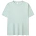 Women's Clothing Retro Pure Cotton Short Sleeved T Shirt High Street Fashion Brand Drop Shoulder Ami Khaki Wide Version Bottom_ecoleips.com
