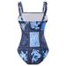 Women's Sexy Fitted One Piece Swimsuit Fashion Swimwear Regular Fit Nylon Polyester_ecoleips.com