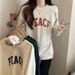 real-shot Printed Long-sleeve Round-neck Composite Sweatshirt For Women, Spring And Autumn Thin Loose_ecoleips.com
