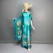 Live Streaming Hot Selling Muslim Robe Fashion Print Simple Versatile Spring Summer Dress Two-Piece Set Wholesale_ecoleips.com