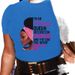 Summer European And American Cross-border Foreign Trade Wholesale T-shirts, Round-neck Casual Plus-size Loose_ecoleips.com