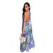 Women's Clothing Women's Slim Fit Halter Neck Print Dress Tie Waist Spring Summer Hot Selling For Formal & Casual For Women_ecoleips.com