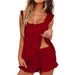 Women's Clothing American Women's Homewear 2 Piece Set Vest Top And Shorts Combination Bestseller_ecoleips.com