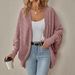 Aria Basics Aria Basics 2025 European And American Women's Fashion Autumn Winter New Solid Color Cardigan Mid-Length Knitted Sweater_ecoleips.com