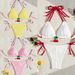 Women's Clothing New Swimsuit Women's Super Sexy Bikini Three Point Cherry Straps High End Seaside Holiday Wear_ecoleips.com