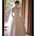 Satin Strapless Light Wedding Dress, French Style, Petite Brides, With A High-end Feel, Simple Elegant, Perfect Travel_ecoleips.com