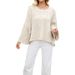 Aria Basics Aria Basics 2025 New Autumn Winter Cross-Border Women's Clothing Europe And America Hot Sale Round Neck Short Twist Loose_ecoleips.com