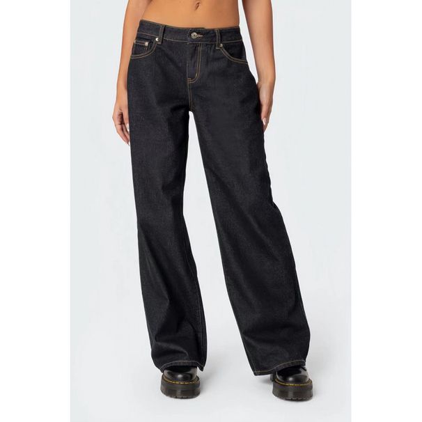 Women's High-Waisted Flared Jeans - Russian Fashion Stretch Denim Pants With Extra Long Length (XS-6XL, 5 Colors)_ecoleips.com