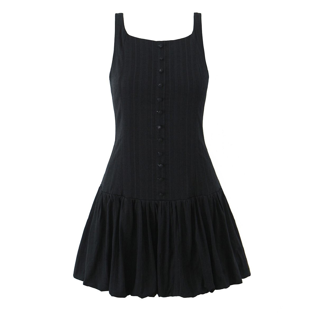Women's Clothing Women's Slim Fit Mini Dress Fashionable Sweet Single Breasted Sleeveless Backless Style For Summer_ecoleips.com