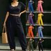 Women's Summer Casual Lounge Set - Short Sleeve Crewneck Top And Comfortable Pants Outfit_ecoleips.com