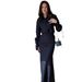 Women's Clothing Breathable Casual Elegant Professional Commuting Style Two Piece Long Skirt_ecoleips.com