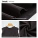 Round-neck Pure Cotton Sleeveless Top For Men Women, Suitable As A Base Layer Or Outerwear, Slim-fit And Stylish, New_ecoleips.com