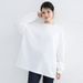 Women's Striped Loose Fit Sweatshirt Style Casual Cotton Round Neck Top For Spring And Autumn_ecoleips.com