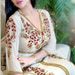 Women's Clothing Spring And Summer New Middle Eastern Women's Sexy Chiffon Embroidered Belt Dress_ecoleips.com