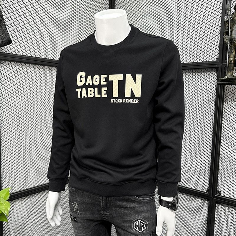 FW25 Matching Couple Cotton Crew Neck Sweatshirt - His & Hers_ecoleips.com